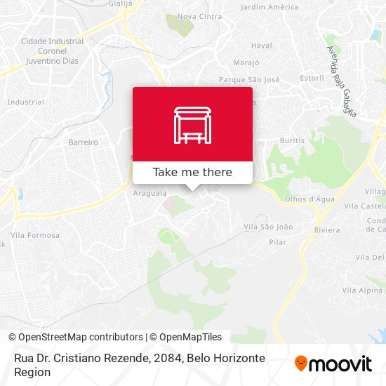 Rua Dr. Cristiano Rezende, 2084 map
