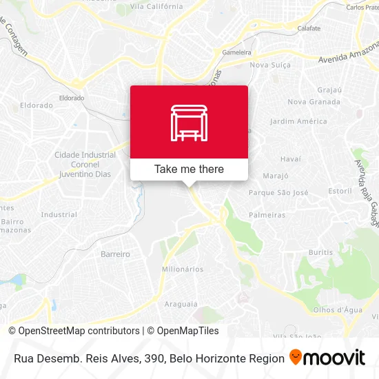 Rua Desemb. Reis Alves, 390 map