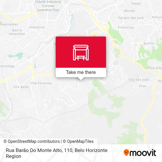 Rua Barão Do Monte Alto, 110 map