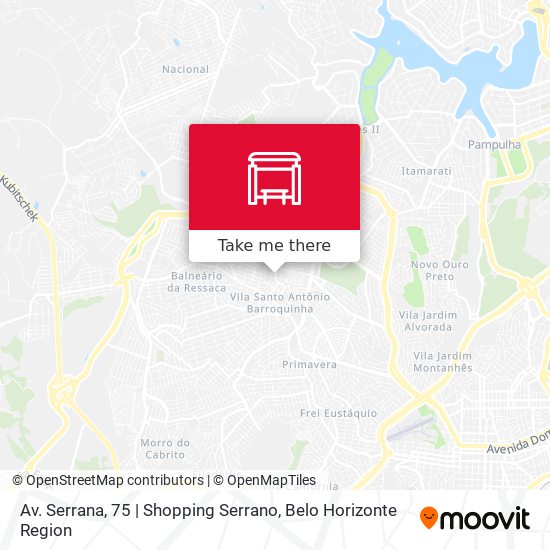 Av. Serrana, 75 | Shopping Serrano map