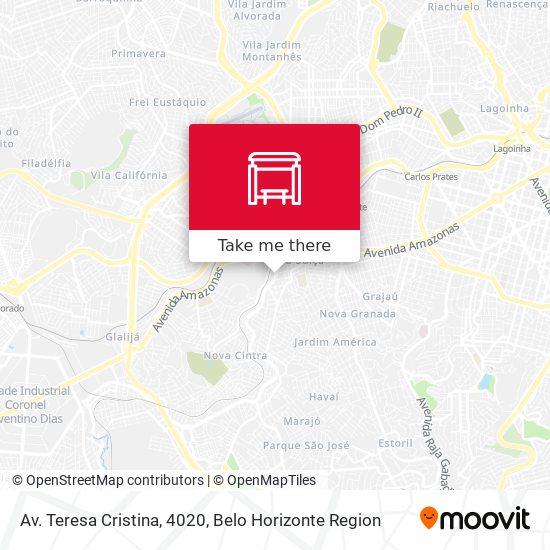 Av. Teresa Cristina, 4020 map