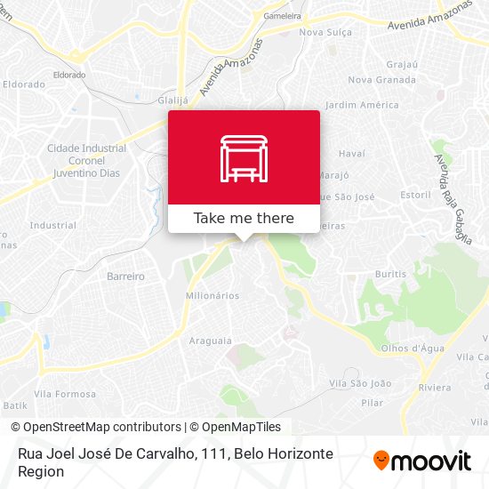 Rua Joel José De Carvalho, 111 map