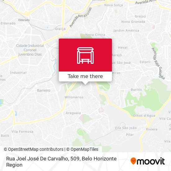 Rua Joel José De Carvalho, 509 map