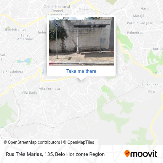 Rua Três Marias, 135 map