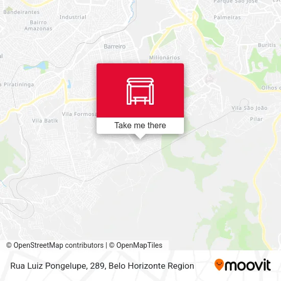 Rua Luiz Pongelupe, 289 map
