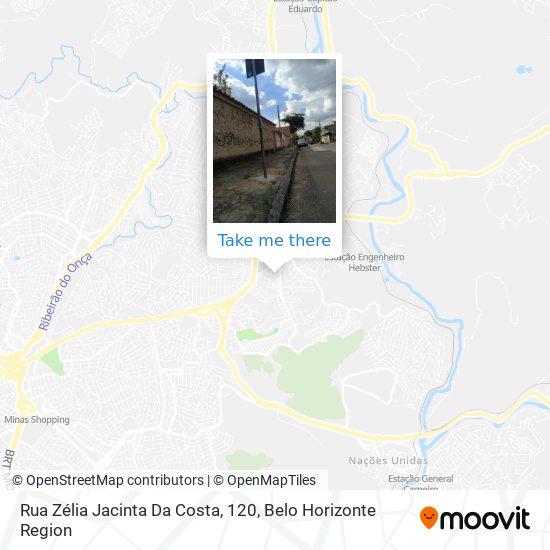 Rua Zélia Jacinta Da Costa, 120 map