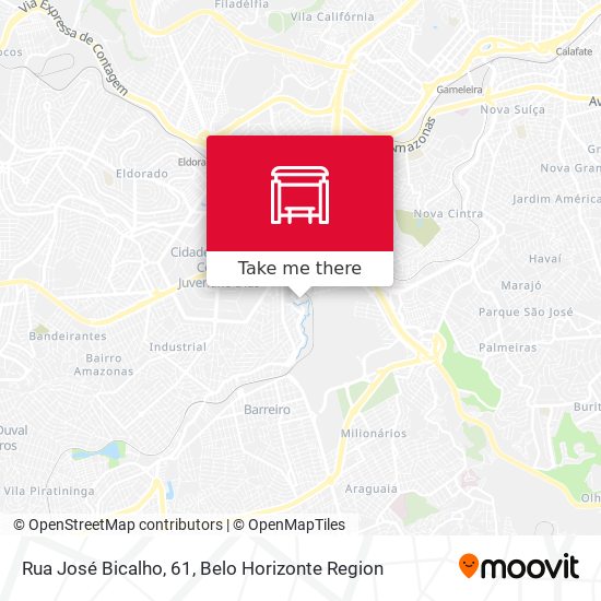 Rua José Bicalho, 61 map