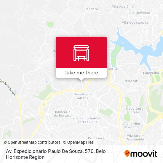 Mapa Av. Expedicionário Paulo De Souza, 570