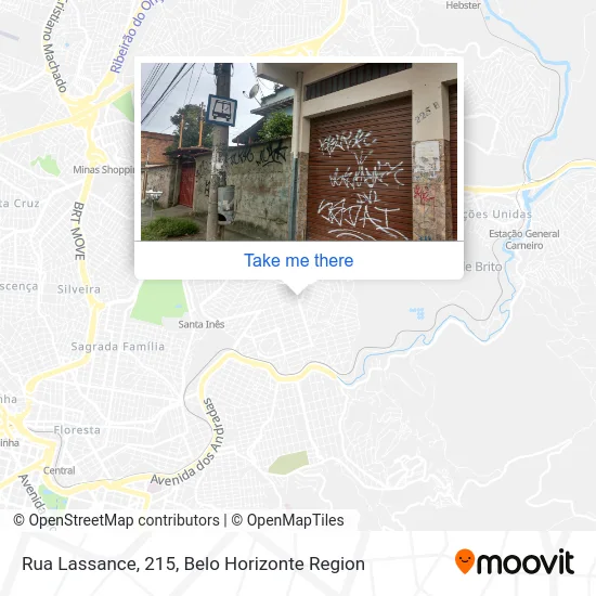 Rua Lassance, 215 map