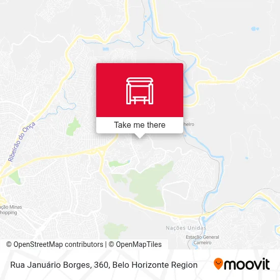 Rua Januário Borges, 360 map
