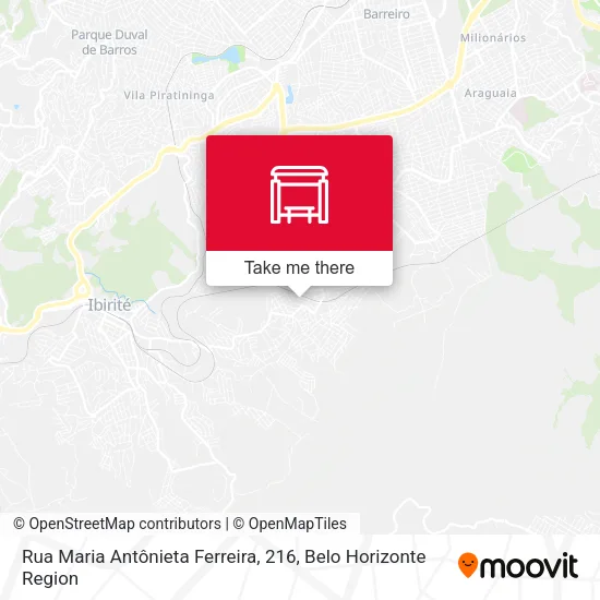 Rua Maria Antônieta Ferreira, 216 map