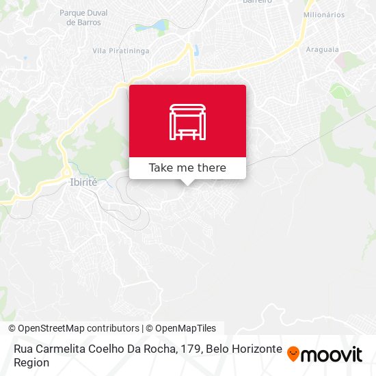 Rua Carmelita Coelho Da Rocha, 179 map