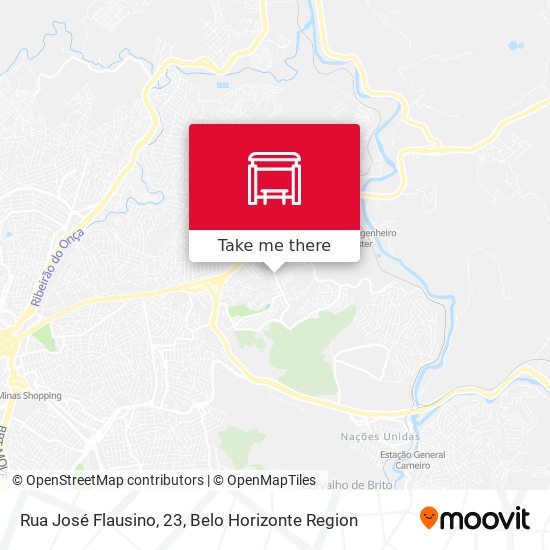 Rua José Flausino, 23 map