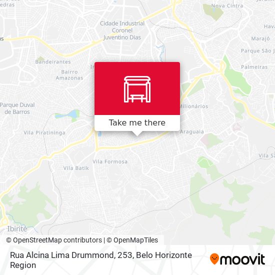Rua Alcina Lima Drummond, 253 map