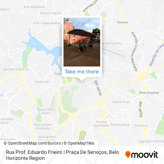 Rua Prof. Eduardo Frieiro | Praça De Serviços map