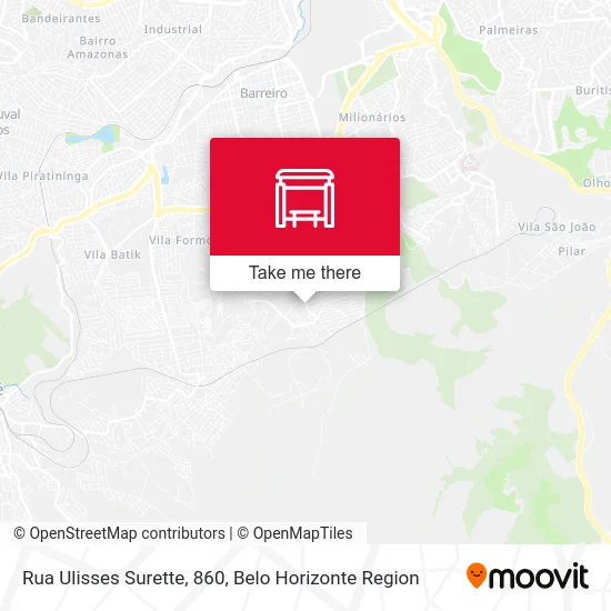 Rua Ulisses Surette, 860 map