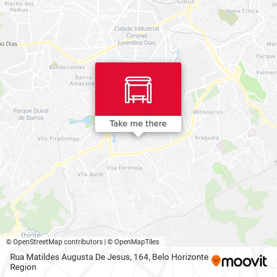 Rua Matildes Augusta De Jesus, 164 map