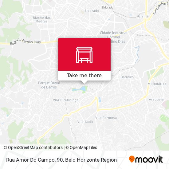 Rua Amor Do Campo, 90 map