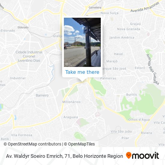 Mapa Av. Waldyr Soeiro Emrich, 71