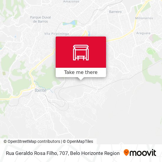 Rua Geraldo Rosa Filho, 707 map