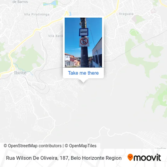 Rua Wilson De Oliveira, 187 map
