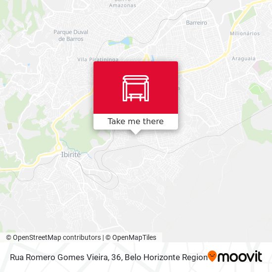 Rua Romero Gomes Vieira, 36 map