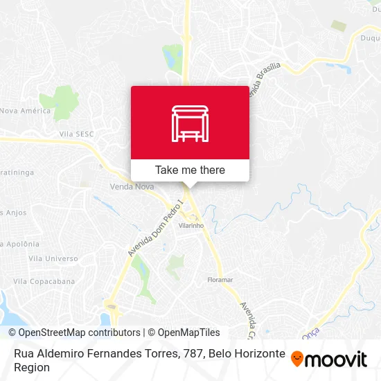 Rua Aldemiro Fernandes Torres, 787 map
