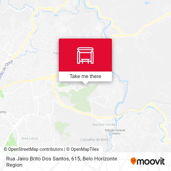 Rua Jairo Brito Dos Santos, 615 map