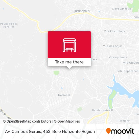 Av. Campos Gerais, 453 map