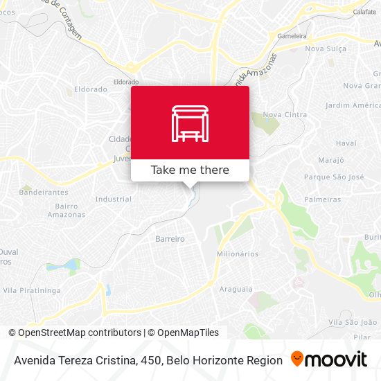Avenida Tereza Cristina, 450 map