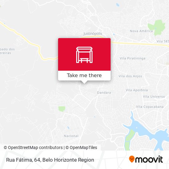Rua Fátima, 64 map