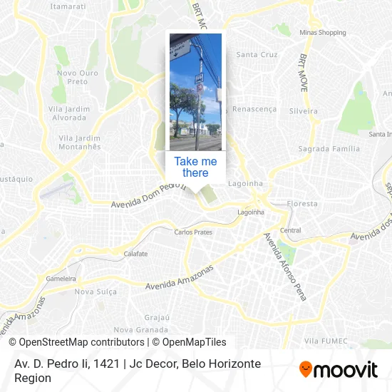 Av. D. Pedro Ii, 1421 | Jc Decor map