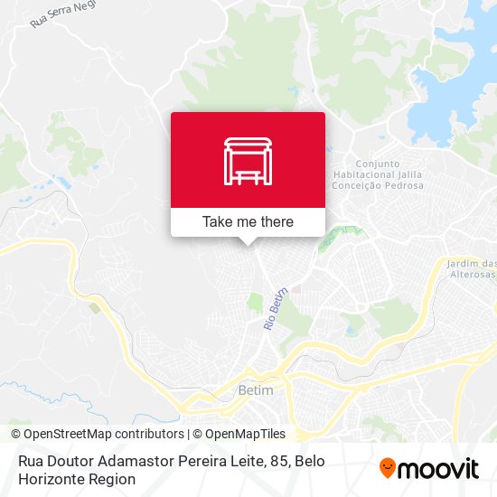 Rua Doutor Adamastor Pereira Leite, 85 map