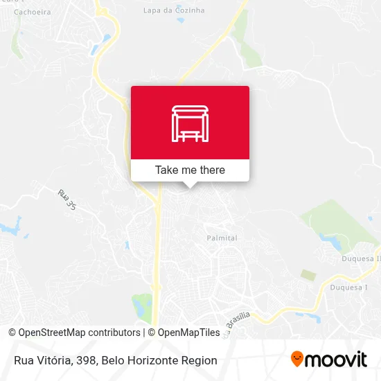 Rua Vitória, 398 map