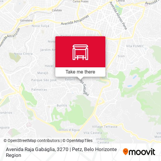 Avenida Raja Gabáglia, 3270 | Petz map