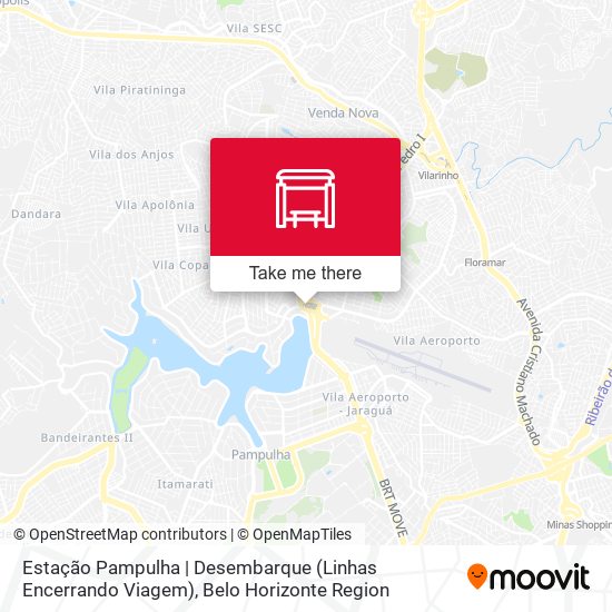 Estação Pampulha | Desembarque (Linhas Encerrando Viagem) map