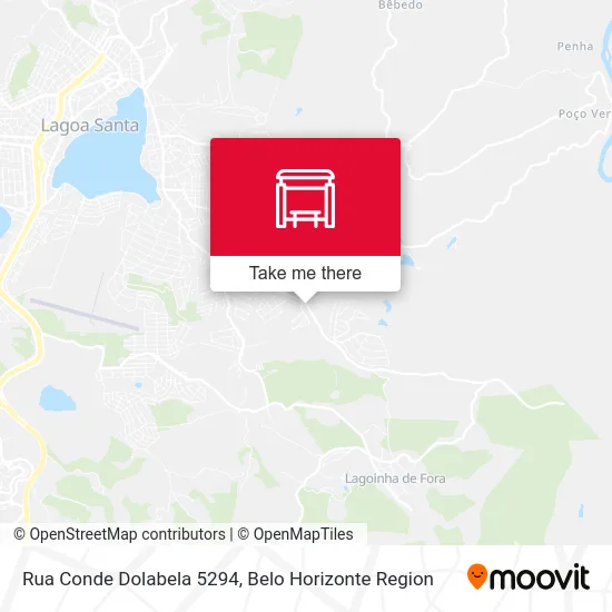 Rua Conde Dolabela 5294 map