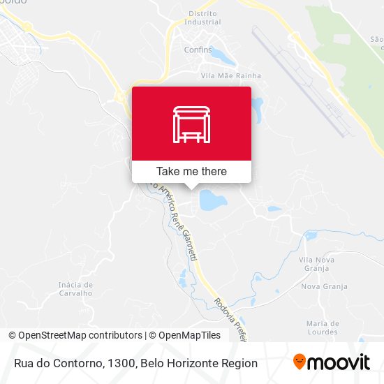 Rua do Contorno, 1300 map