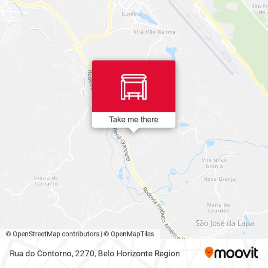 Rua do Contorno, 2270 map