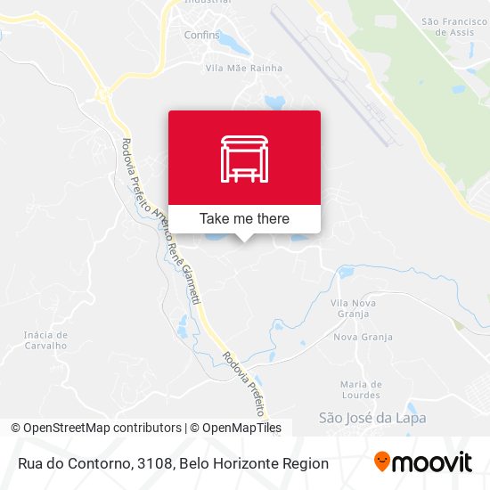 Rua do Contorno, 3108 map