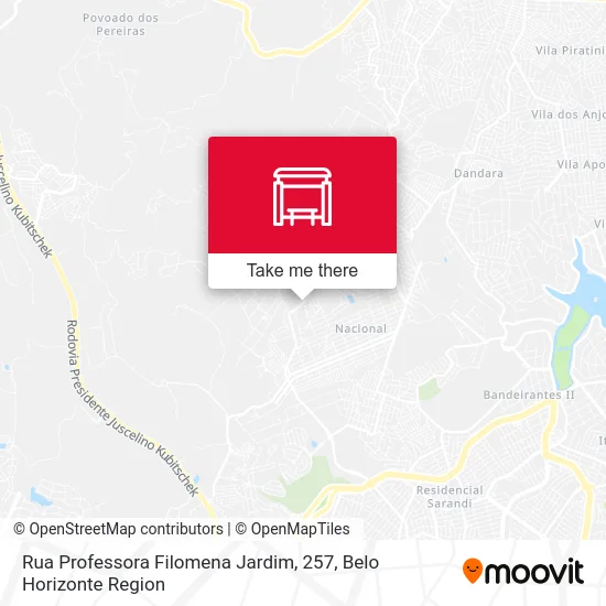 Rua Professora Filomena Jardim, 257 map