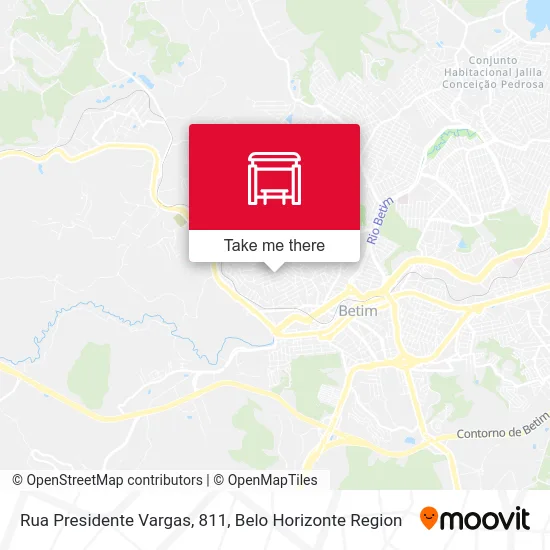 Rua Presidente Vargas, 811 map
