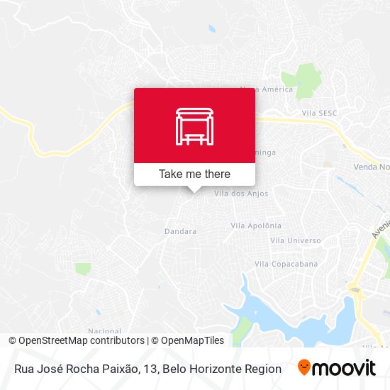 Rua José Rocha Paixão, 13 map