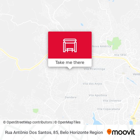 Rua Antônio Dos Santos, 85 map