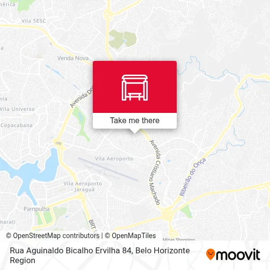 Rua Aguinaldo Bicalho Ervilha 84 map