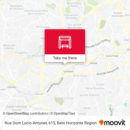Rua Dom Lucio Antunes 615 map