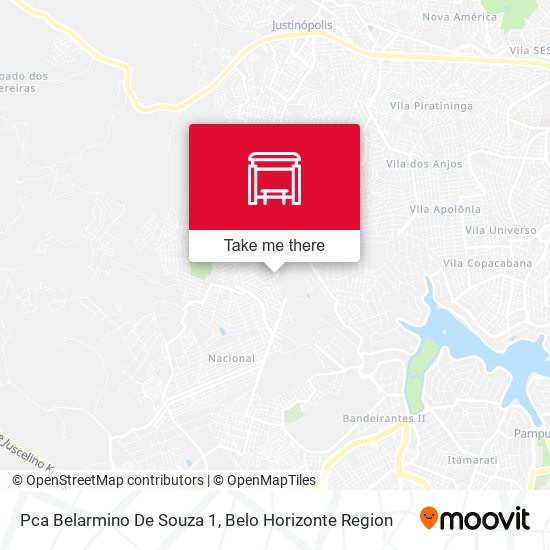 Pca Belarmino De Souza 1 map