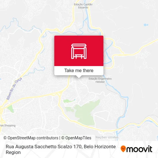 Rua Augusta Sacchetto Scalzo 170 map