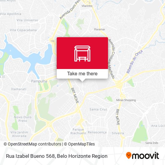 Rua Izabel Bueno 568 map