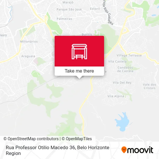 Rua Professor Otilio Macedo 36 map